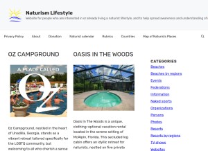 How na2rism.com looks like on a tablet such as an iPad.