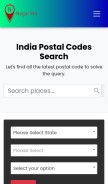How nagarpincode.in looks like on a mobile device such as an iPhone.
