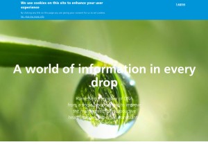How natera.com looks like on a tablet such as an iPad.