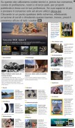 How nationalgeographic.it looks like on a mobile device such as an iPhone.
