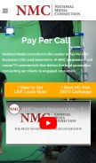 How nationalmediaconnection.com looks like on a mobile device such as an iPhone.