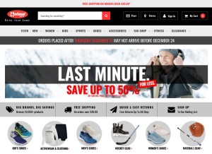 How nationalsports.com looks like on a tablet such as an iPad.