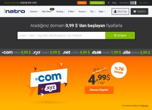 How natro.com looks like on a tablet such as an iPad.