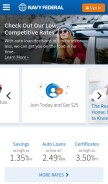 How navyfederal.org looks like on a mobile device such as an iPhone.