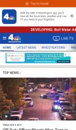 How nbcwashington.com looks like on a mobile device such as an iPhone.