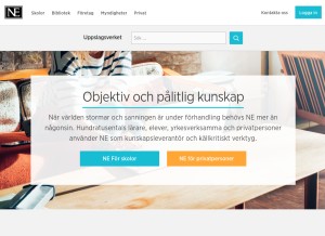 How ne.se looks like on a tablet such as an iPad.