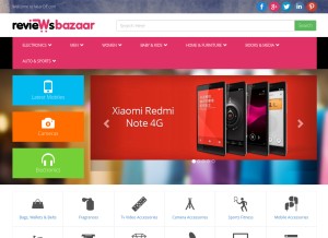 How nearoff.com looks like on a tablet such as an iPad.
