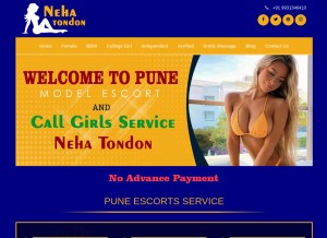 How nehatondon.in looks like on a tablet such as an iPad.