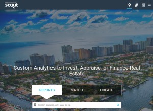 How neighborhoodscout.com looks like on a tablet such as an iPad.