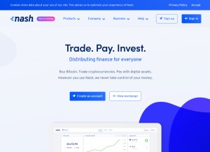 How neonexchange.org looks like on a tablet such as an iPad.