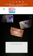 How neosmile.co.in looks like on a mobile device such as an iPhone.