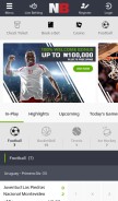 How netbet.ng looks like on a mobile device such as an iPhone.