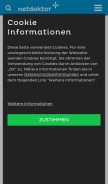 How netdoktor.at looks like on a mobile device such as an iPhone.