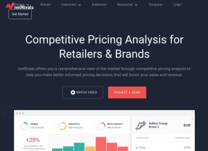 How netrivals.com looks like on a tablet such as an iPad.