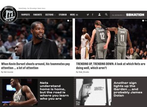 How netsdaily.com looks like on a tablet such as an iPad.