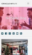 How netsuiteblogs.com looks like on a mobile device such as an iPhone.