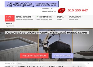 How netszamba.pl looks like on a tablet such as an iPad.