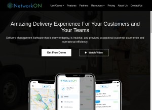 How networkon.io looks like on a tablet such as an iPad.