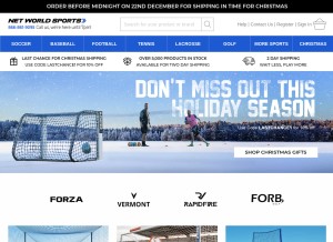 How networldsports.com looks like on a tablet such as an iPad.