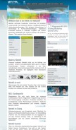 How netzteil.at looks like on a mobile device such as an iPhone.