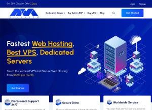 How neuronvm.com looks like on a tablet such as an iPad.