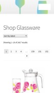 How newglass.in looks like on a mobile device such as an iPhone.