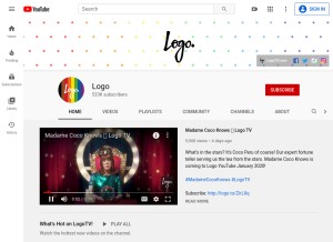 How newnownext.com looks like on a tablet such as an iPad.