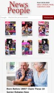 How news-people.fr looks like on a mobile device such as an iPhone.