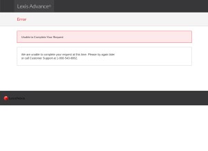 How nexisuni.com looks like on a tablet such as an iPad.