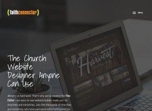 How nextmeta.com looks like on a tablet such as an iPad.