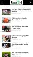 How nfltraderumors.co looks like on a mobile device such as an iPhone.