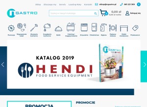 How ngastro.pl looks like on a tablet such as an iPad.