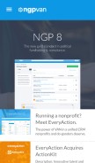 How ngpvan.com looks like on a mobile device such as an iPhone.