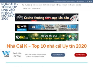 How nhacaik.com looks like on a tablet such as an iPad.