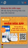 How nhanhoa.com looks like on a mobile device such as an iPhone.