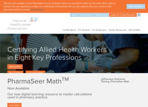 How nhanow.com looks like on a tablet such as an iPad.