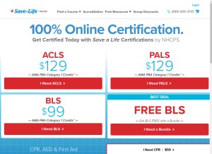 How nhcps.com looks like on a tablet such as an iPad.