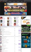 How niceoppai.net looks like on a mobile device such as an iPhone.