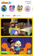 How nickjr.tv looks like on a mobile device such as an iPhone.