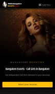 How nikitabangaloreescorts.com looks like on a mobile device such as an iPhone.