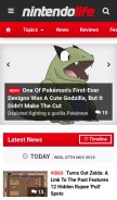 How nintendolife.com looks like on a mobile device such as an iPhone.