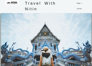 How niteen.in looks like on a tablet such as an iPad.