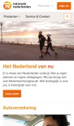 How nn.nl looks like on a mobile device such as an iPhone.