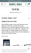 How nookassets.com looks like on a mobile device such as an iPhone.