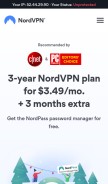 How nord-apps.com looks like on a mobile device such as an iPhone.