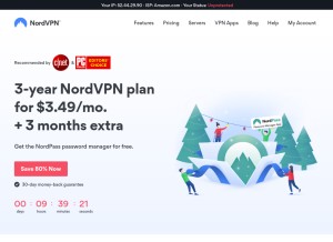 How nord-apps.com looks like on a tablet such as an iPad.