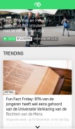 How npo3.nl looks like on a mobile device such as an iPhone.