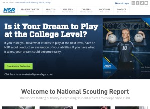 How nsr-inc.com looks like on a tablet such as an iPad.