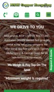 How nswcopper.com.au looks like on a mobile device such as an iPhone.