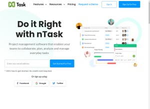 How ntaskmanager.com looks like on a tablet such as an iPad.